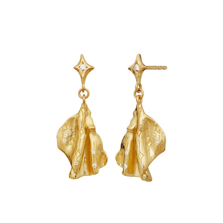 Maanesten - Gerda Earrings - Forgyldt