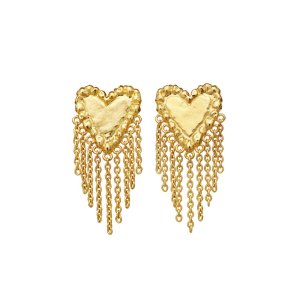 Maanesten - Giulietta Earrings - Forgyldt