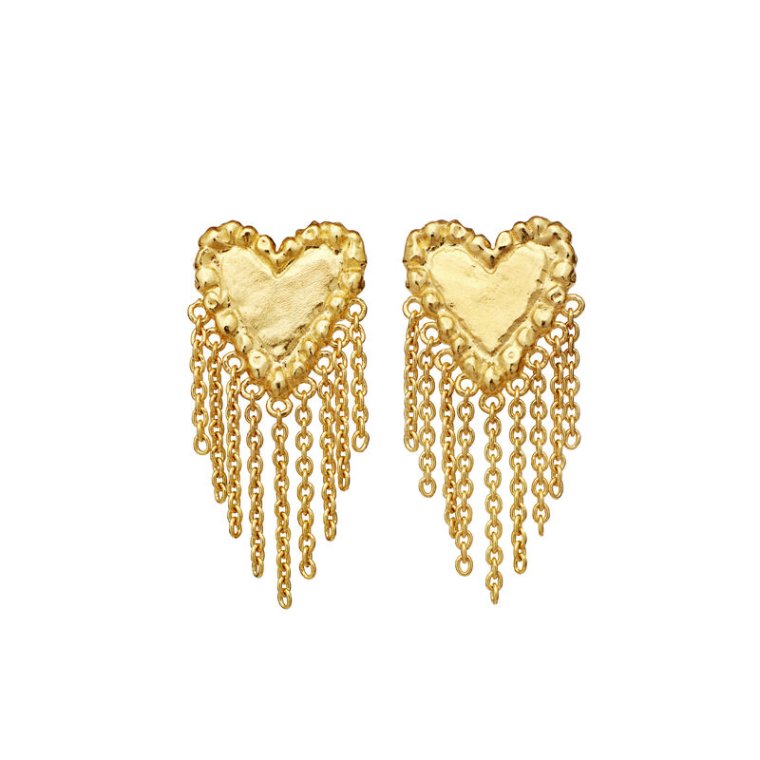 Maanesten - Giulietta Earrings - Forgyldt
