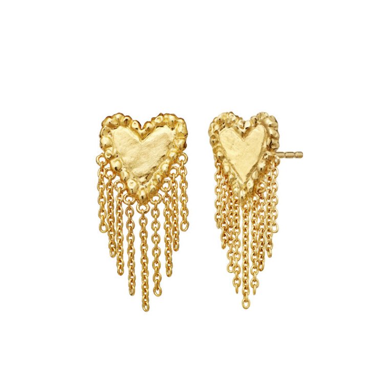 Maanesten - Giulietta Earrings - Forgyldt