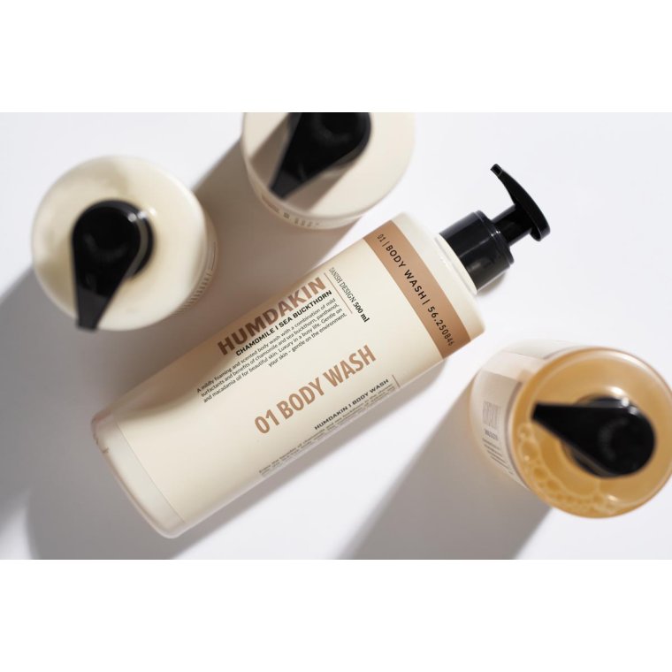 HUMDAKIN - 01 BODY WASH - KAMILLE OG HAVTORN