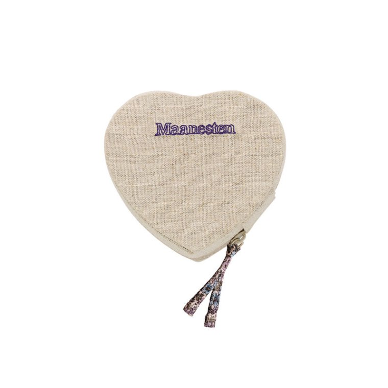 Maanesten - Heart Jewelry Box Sand