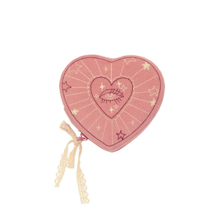 Maanesten - Heart Jewelry Box Pink Theatre Magic