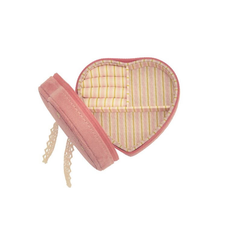 Maanesten - Heart Jewelry Box Pink Theatre Magic