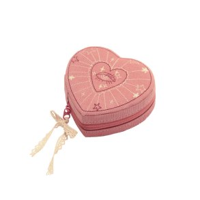 Maanesten - Heart Jewelry Box Pink Theatre Magic
