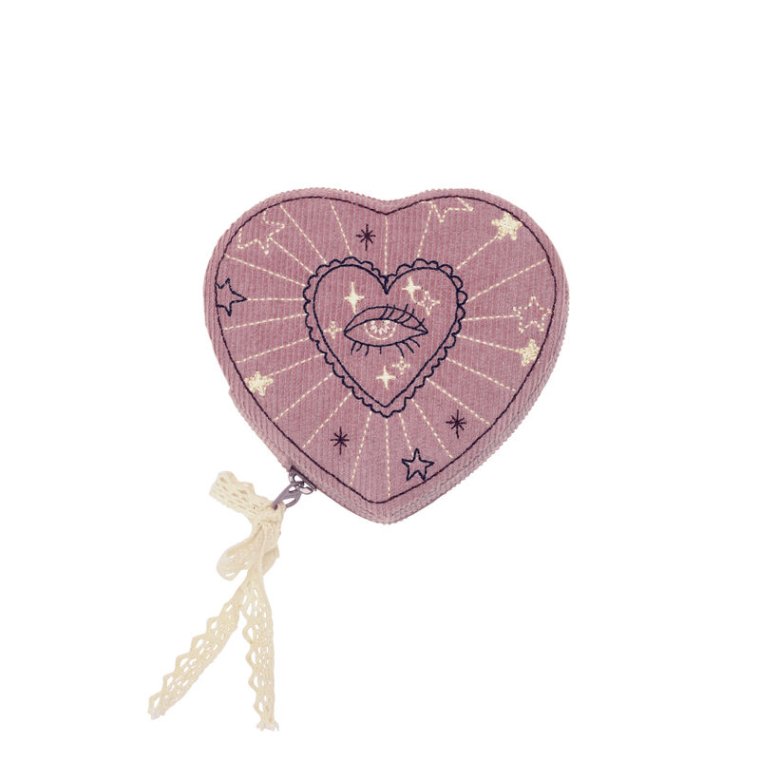 Maanesten - Heart Jewelry Box Purple Theatre Magic