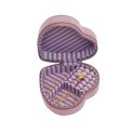 Maanesten - Heart Jewelry Box Purple Theatre Magic