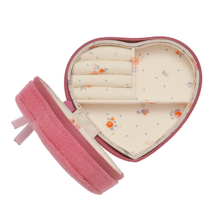 Maanesten - Heart Jewelry Box Pink