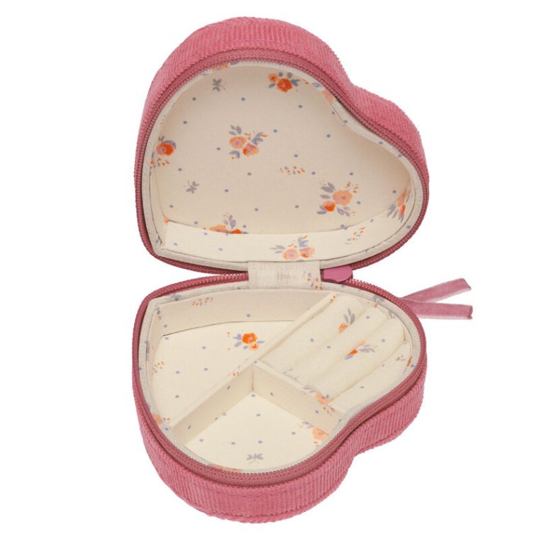 Maanesten - Heart Jewelry Box Pink