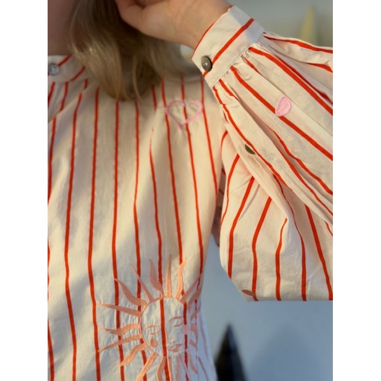 N�MPH - NUSOLEIMA SHIRT - Cloud Dancer