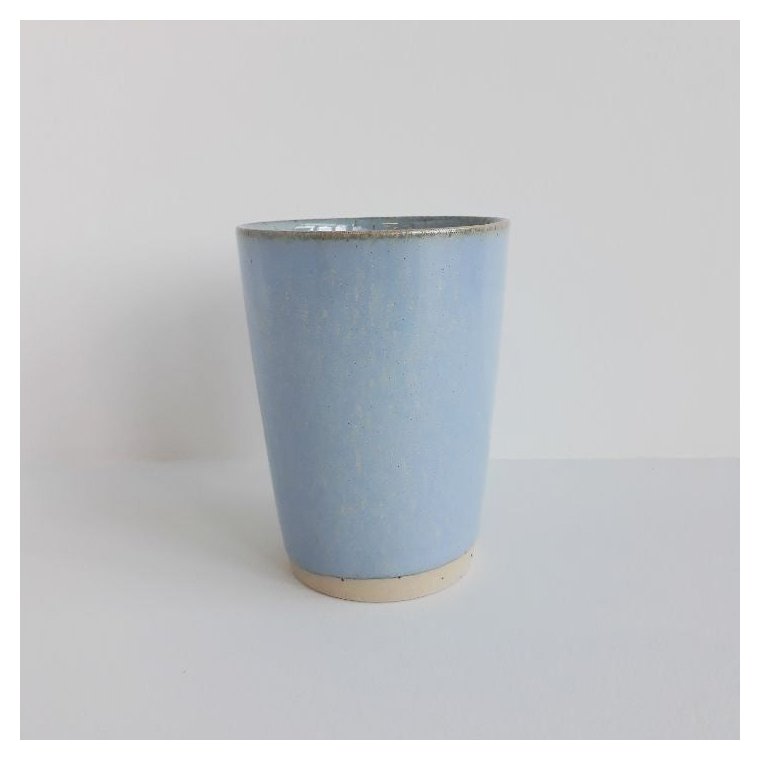 BORNHOLMS KERAMIKFABRIK - -Cup Tall - Blue Moss