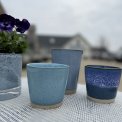 BORNHOLMS KERAMIKFABRIK - -Cup Tall - Blue Moss