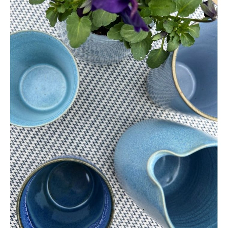 BORNHOLMS KERAMIKFABRIK - -Cup Tall - Blue Moss