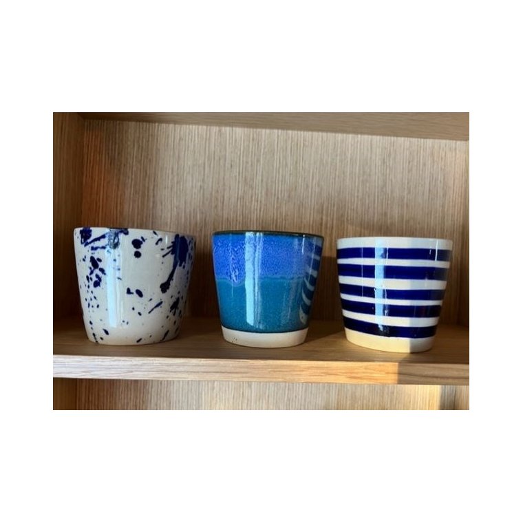 BORNHOLMS KERAMIKFABRIK - -CUP ORIGINAL - Light Blues