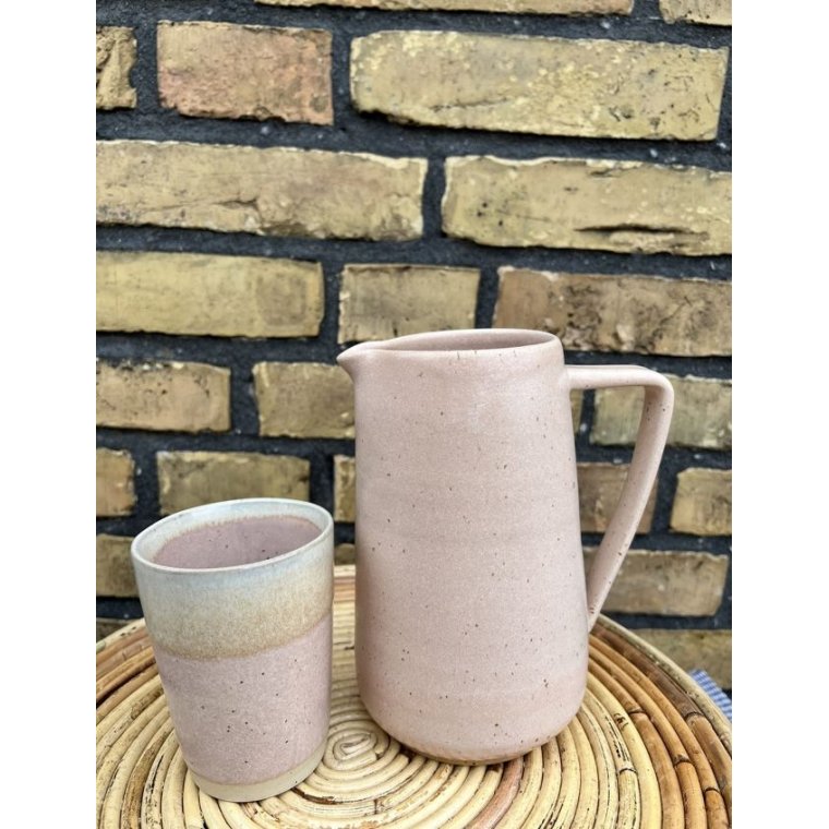 BORNHOLMS KERAMIKFABRIK - -Cup Tall - Rosie Sand