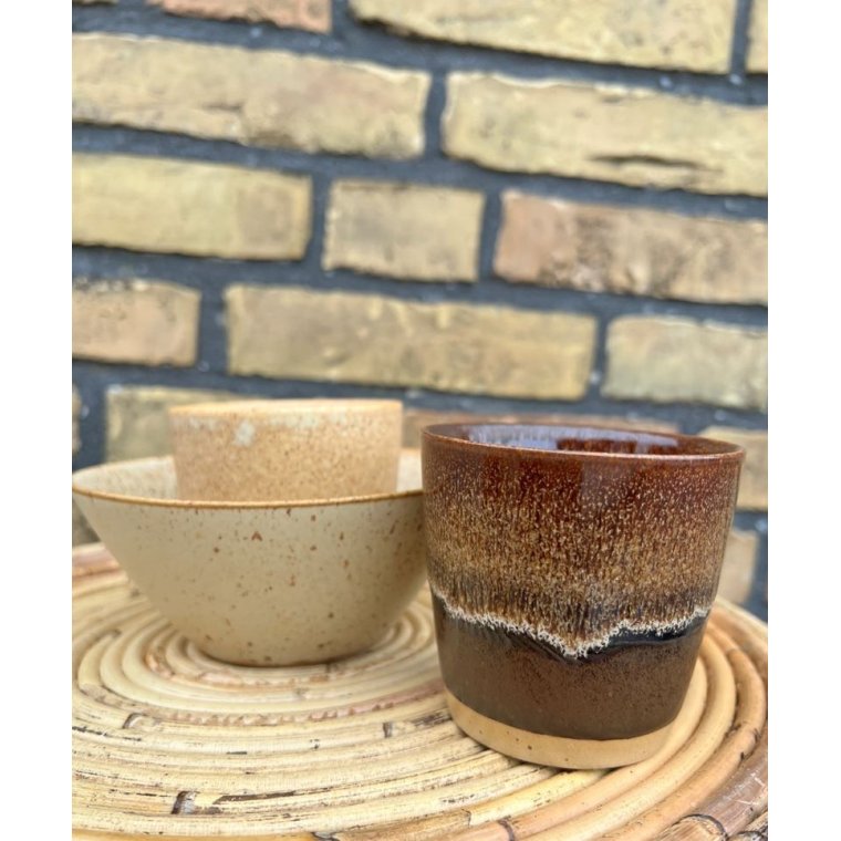 BORNHOLMS KERAMIKFABRIK - -CUP ORIGINAL - Brown Chocolate
