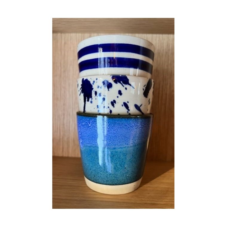 BORNHOLMS KERAMIKFABRIK - -CUP ORIGINAL - Light Blues