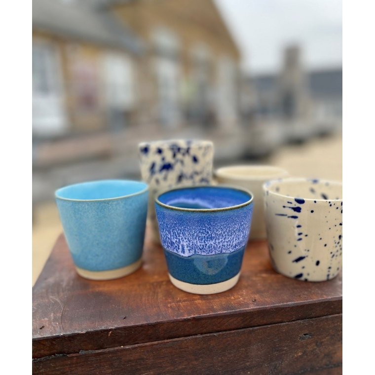 BORNHOLMS KERAMIKFABRIK - -CUP ORIGINAL - Tropicana Blue