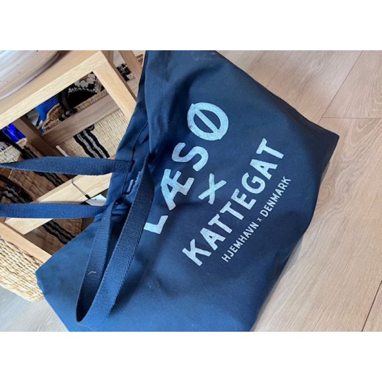 Oversized Canvas Taske m/LS x KATTEGAT