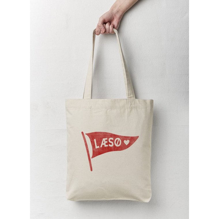 Mulepose m/ Ls i flag