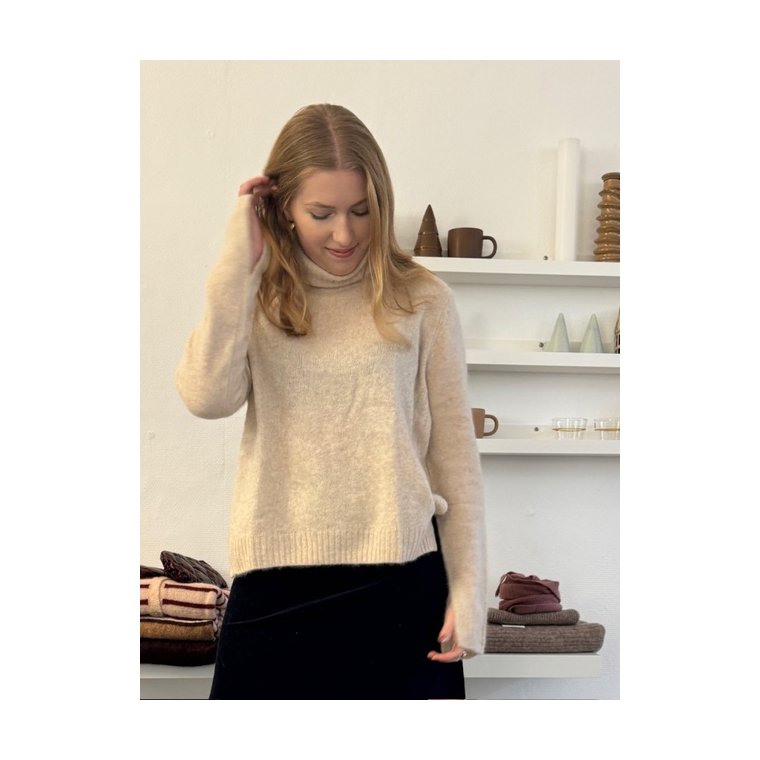 Six Ames - RILLO SWEATER - Off White Melange