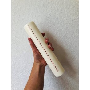 BENLYS - Kalenderlys - 5 - Rde tal