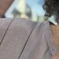 FRAU - Delhi ss pure linen deco shirt - Roebuck