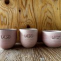 Julie Damhus Studio - Ls keramik kop u/hank - Rosa