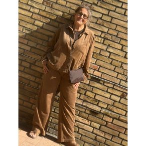 Blue - Gillian corduroy Trousers - Walnut