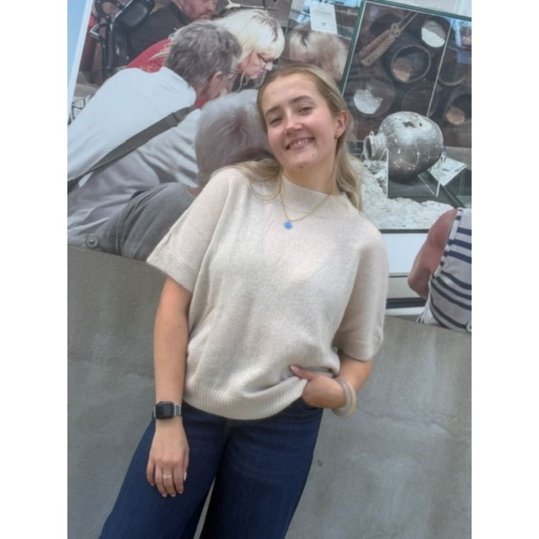 Six Ames - DOANNE SWEATER - Oatmeal Beige