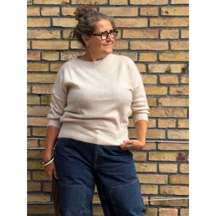 Six Ames - MONA SWEATER - Oatmeal Beige