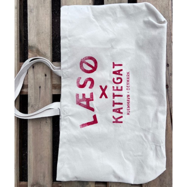 Oversized Canvas Taske m/LS x KATTEGAT