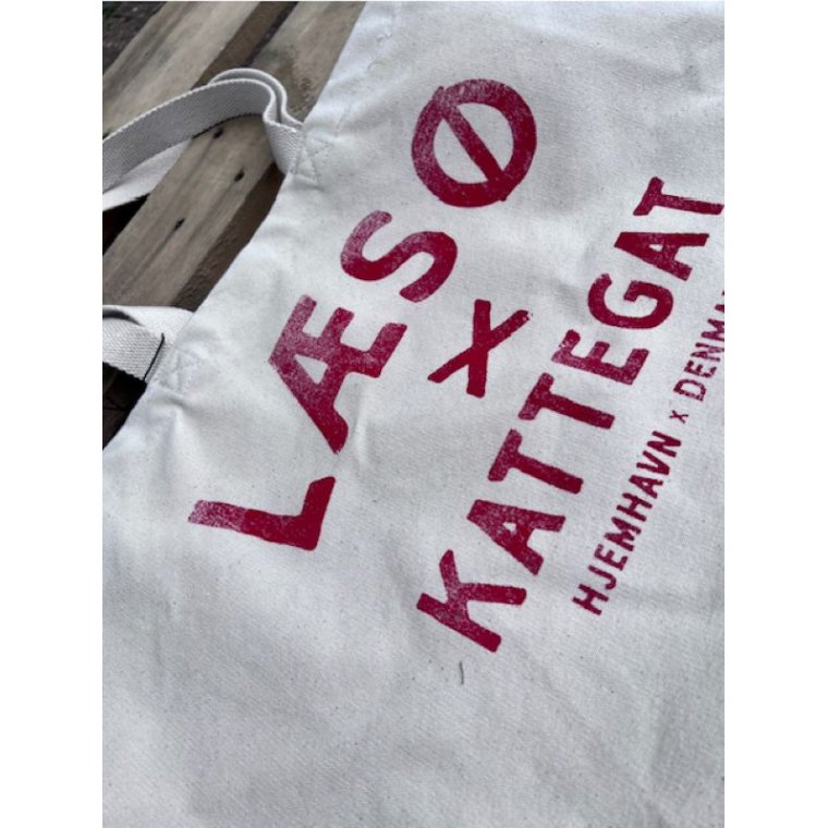 Oversized Canvas Taske m/LS x KATTEGAT