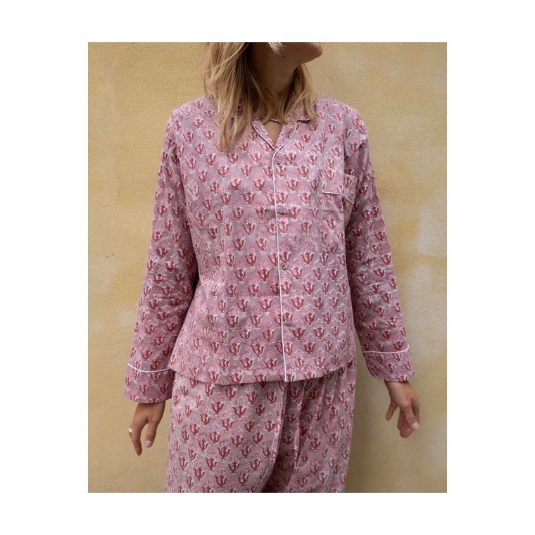 Craft Sisters - Classic Pyjamas Blockprint - 936 Old India Rose