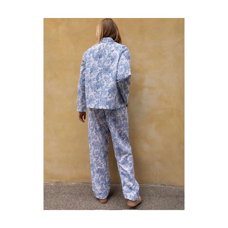 Craft Sisters - Classic Pyjamas Blockprint - 938 Delicate Blue