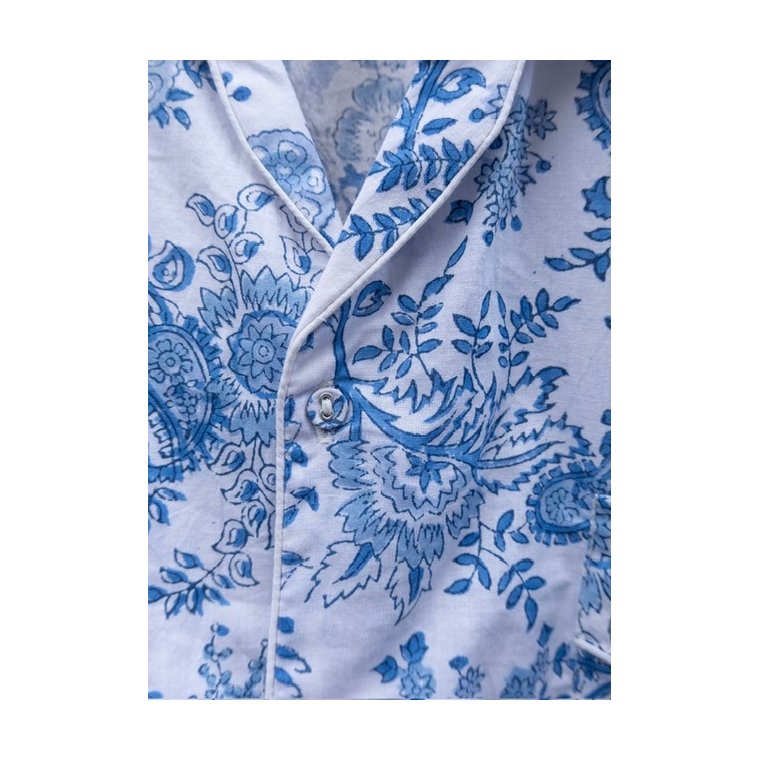Craft Sisters - Classic Pyjamas Blockprint - 938 Delicate Blue
