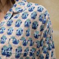 Craft Sisters - Classic Pyjamas Blockprint - 940 Beige and Blue