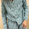 Craft Sisters - Classic Pyjamas Blockprint - 941 Jade Flower