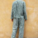 Craft Sisters - Classic Pyjamas Blockprint - 941 Jade Flower