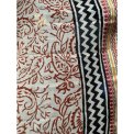 Craft Sisters - Bagru Scarf - Ruby Red 321