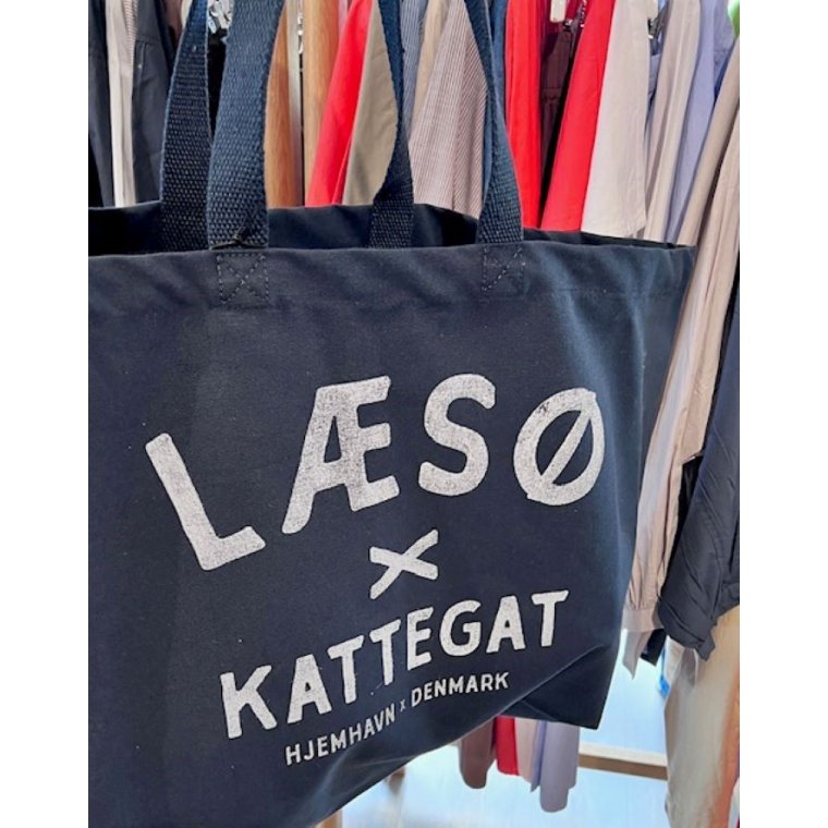 Oversized Canvas Taske m/LS x KATTEGAT