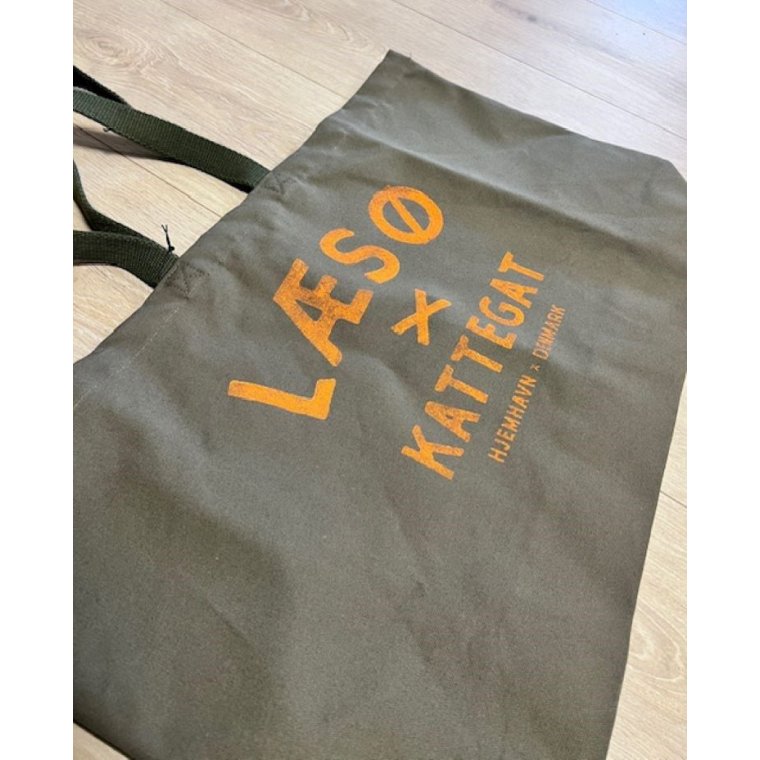 Oversized Canvas Taske m/LS x KATTEGAT