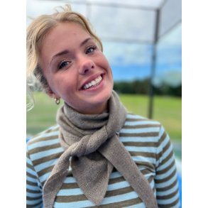 By Basics - 4002 Shirt R-Neck L/S - sea foam green/capers melange