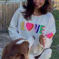LULU�S LOVE - Love sweatshirt multi double - grey melange