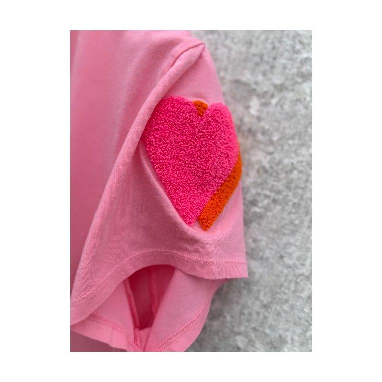 LULU�S LOVE - Love T-shirt short sleeves - pink multi