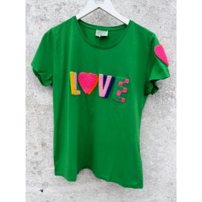 LULU�S LOVE - Love T-shirt short sleeves - grass multi