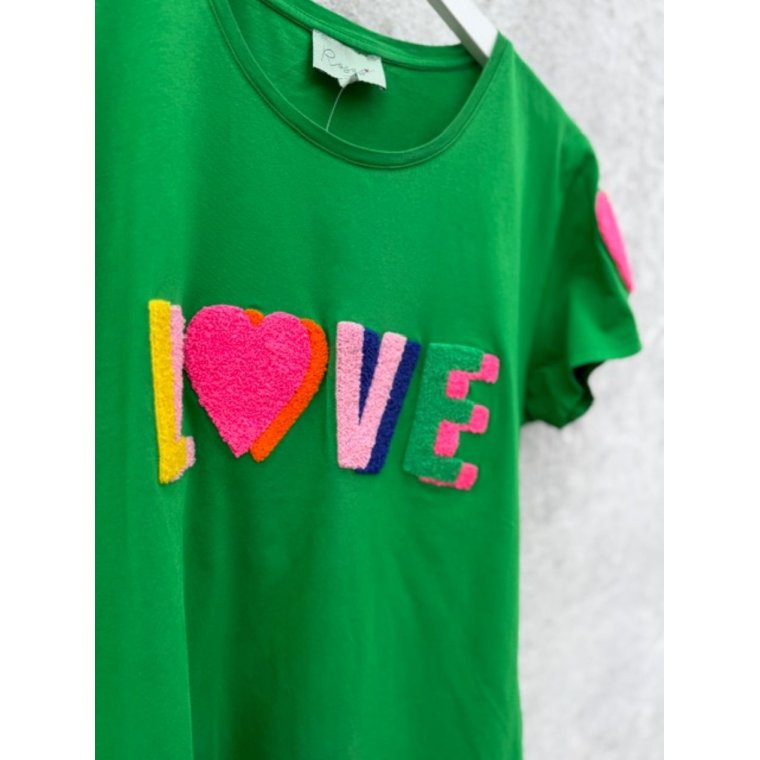 LULU�S LOVE - Love T-shirt short sleeves - grass multi