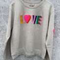 LULU�S LOVE - Love sweatshirt multi double - grey melange