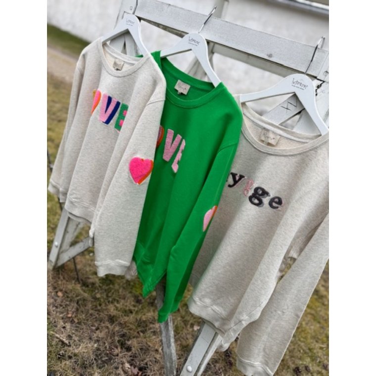 LULU�S LOVE - Hygge sweatshirt multi double - grey melange