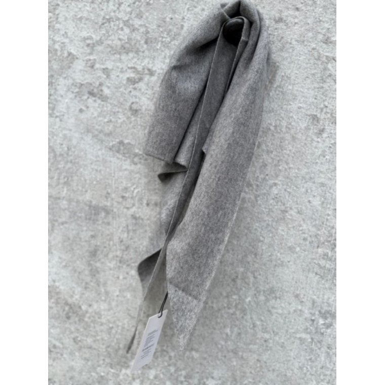 LULU�S LOVE - Cashmere small scarf - Grey Melange